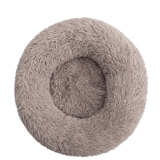 Calming soft washable pet bed