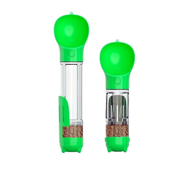 Multifunction pet travel bottle 3 in 1