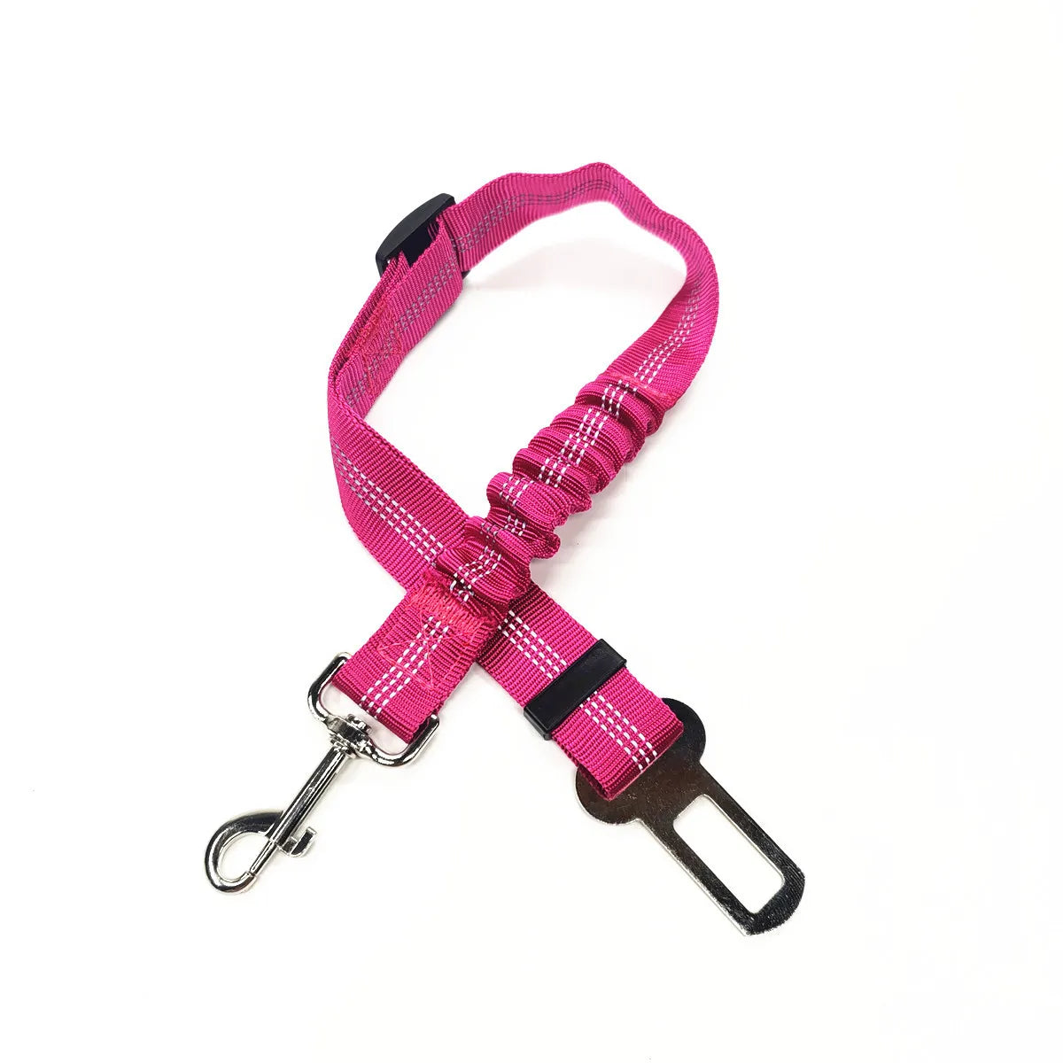 Reflective Adjustable Dog Safety Belt for Car