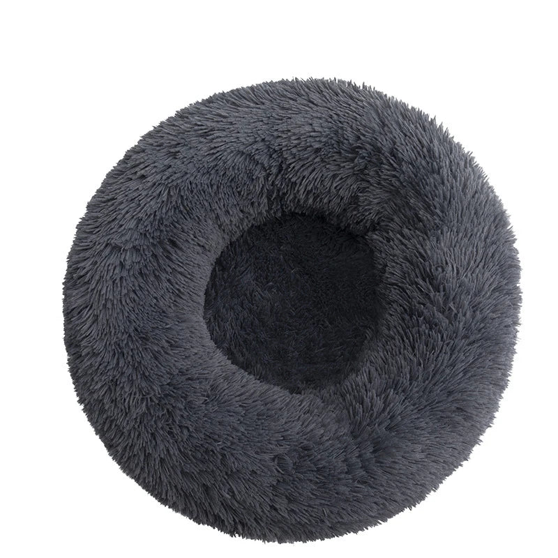 Calming soft washable pet bed